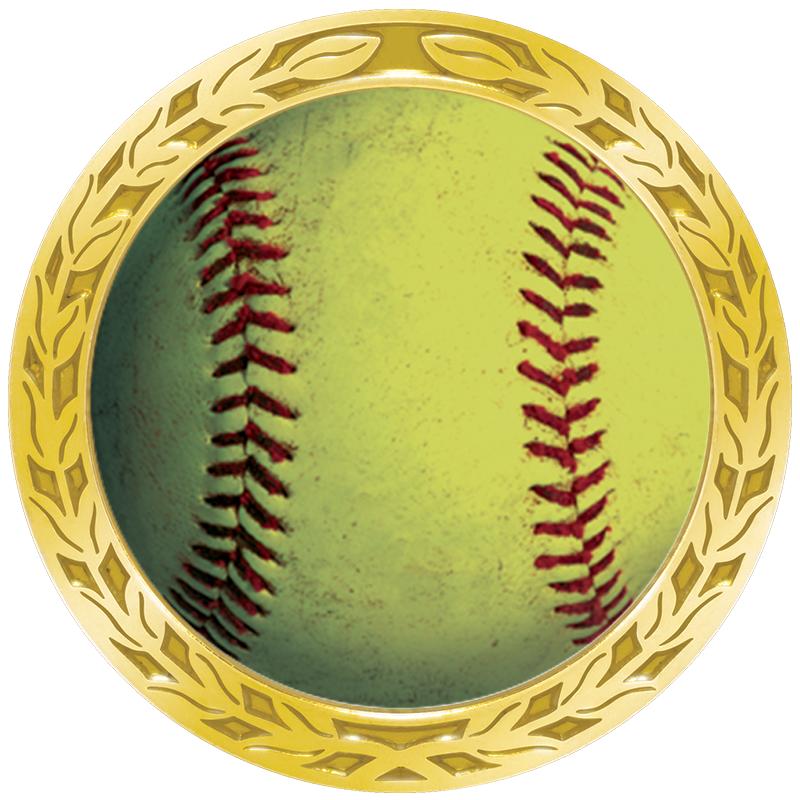 1.35" LAUREL WREATH GOLD PIN