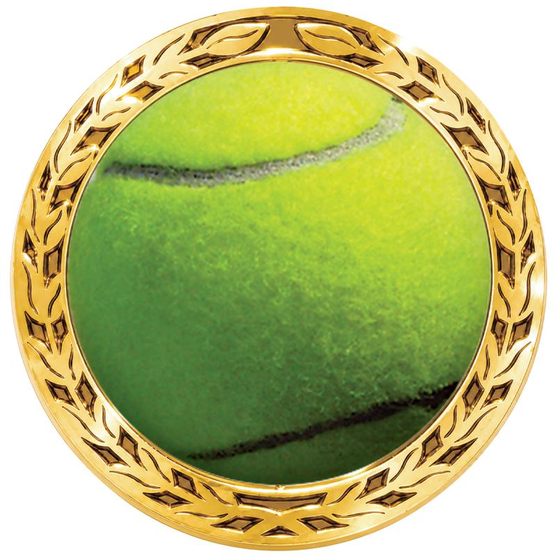 1.35" LAUREL WREATH GOLD PIN