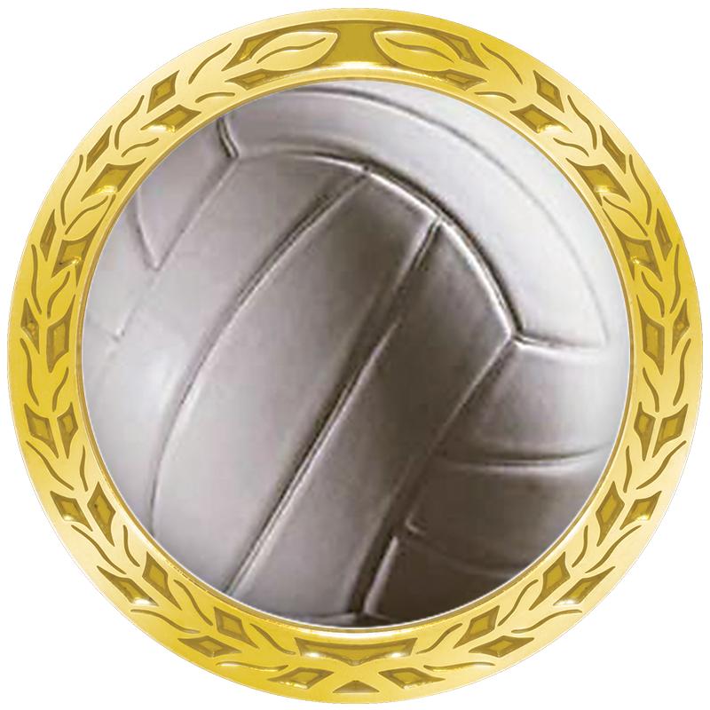 1.35" LAUREL WREATH GOLD PIN