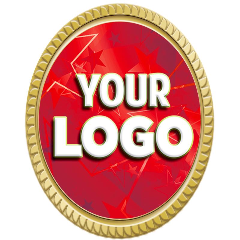 .75"Wx1"H TALL OVAL INSERT PIN