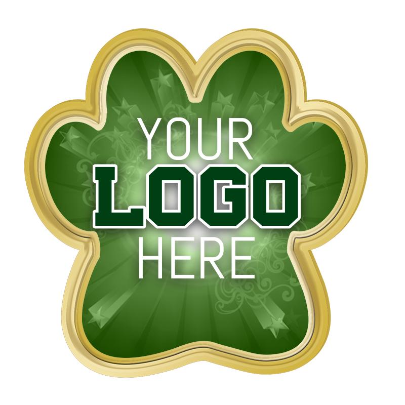 .75" PAW PRINT INSERT PIN