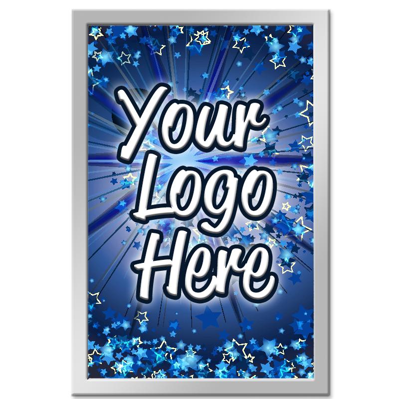 .6"Wx1.25"H SL RECTANGLE IN PN