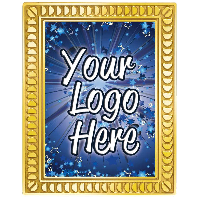 1"Wx1.25"H RECTANGLE INSRT PIN