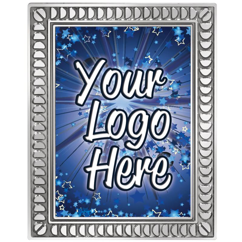 1.25"Wx.8"H RCTNGL INS PIN-SLV