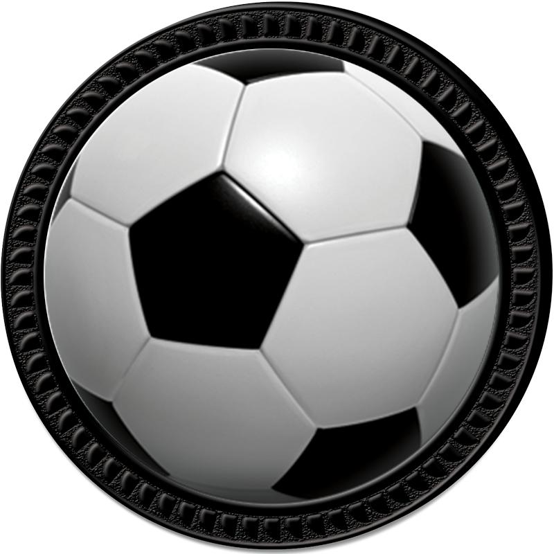 1.25" BLACK ROUND INSERT PIN