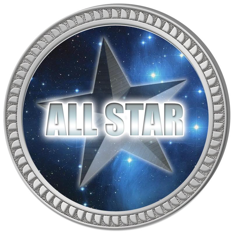 1.25" SILVER ROUND INSERT PIN