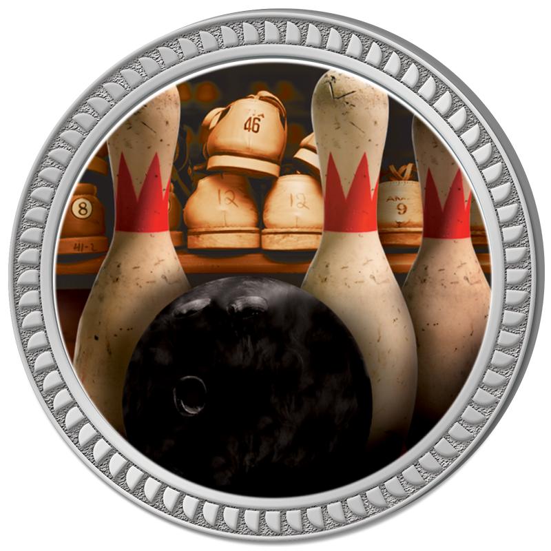 1.25" SILVER ROUND INSERT PIN