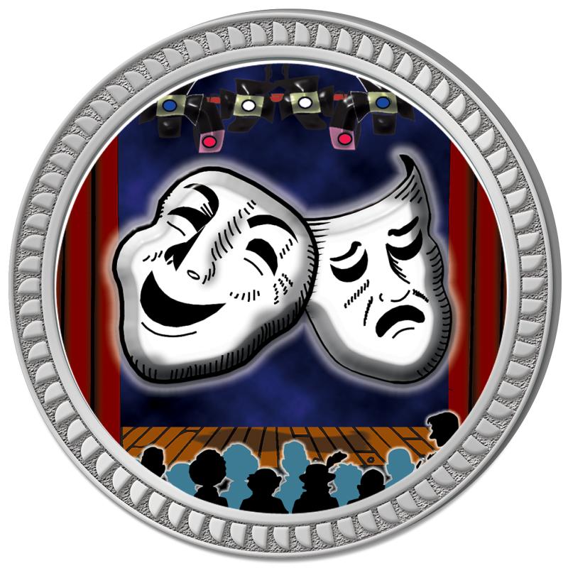 1.25" SILVER ROUND INSERT PIN