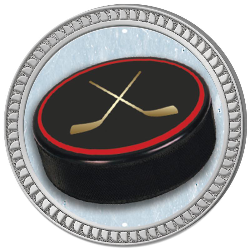 1.25" SILVER ROUND INSERT PIN