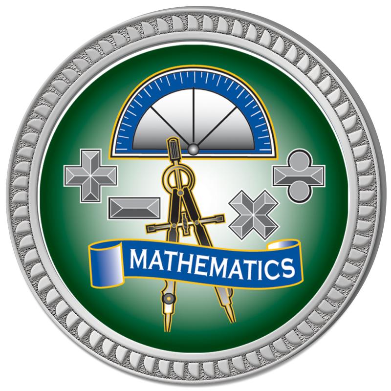 1.25" SILVER ROUND INSERT PIN