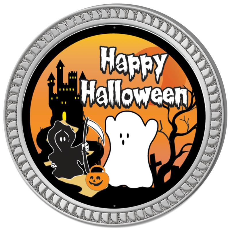 1.25" SILVER ROUND INSERT PIN