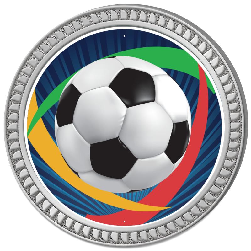 1.25" SILVER ROUND INSERT PIN