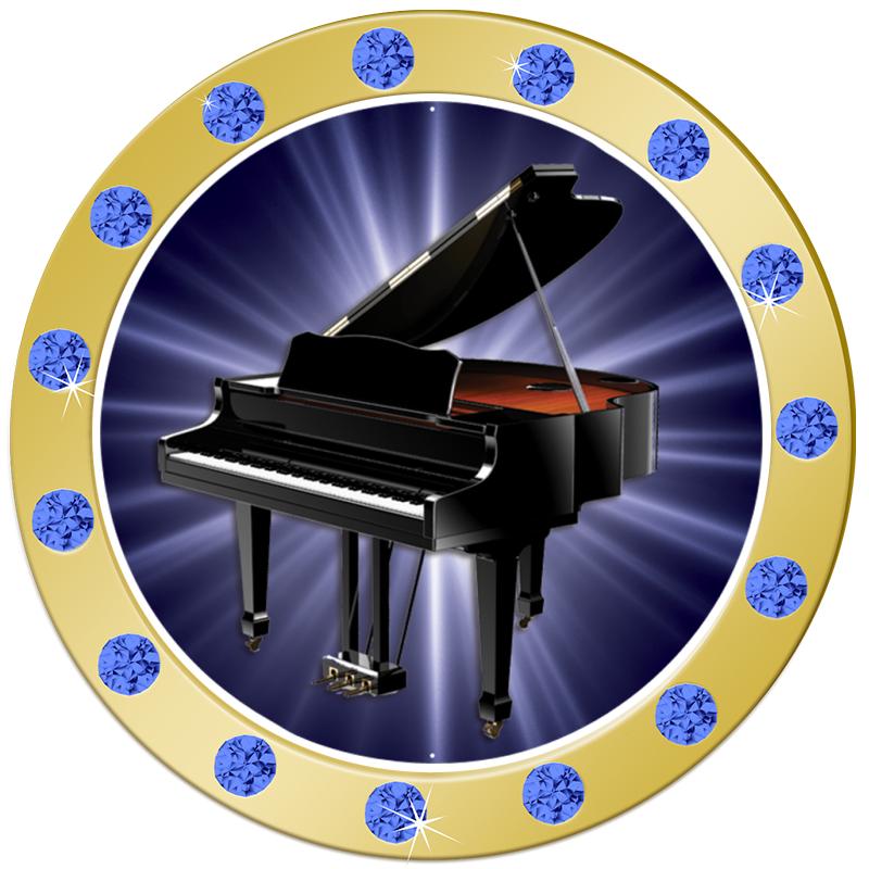 Piano Badge 