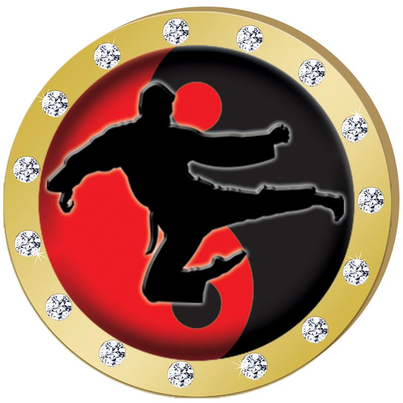 Jiujitsu Pins Crown Awards