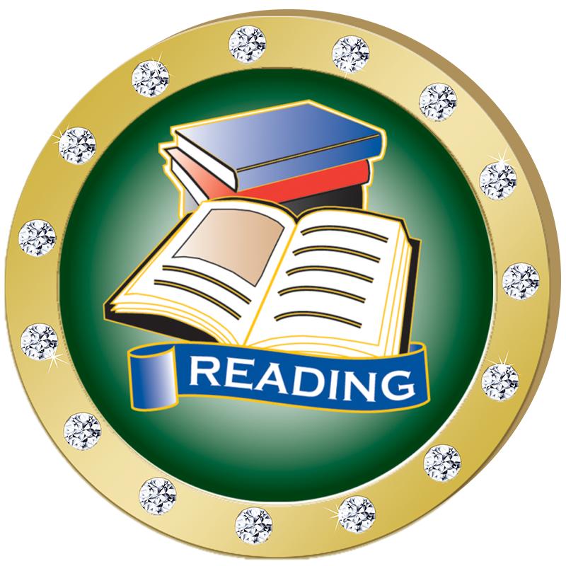 1.3"GOLD RHINESTONE INSERT PIN