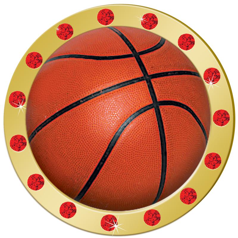 1.3" RED RHINESTONE INSERT PIN