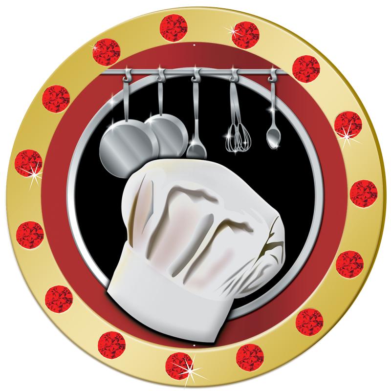 1.3" RED RHINESTONE INSERT PIN