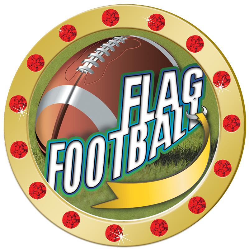 1.3" RED RHINESTONE INSERT PIN