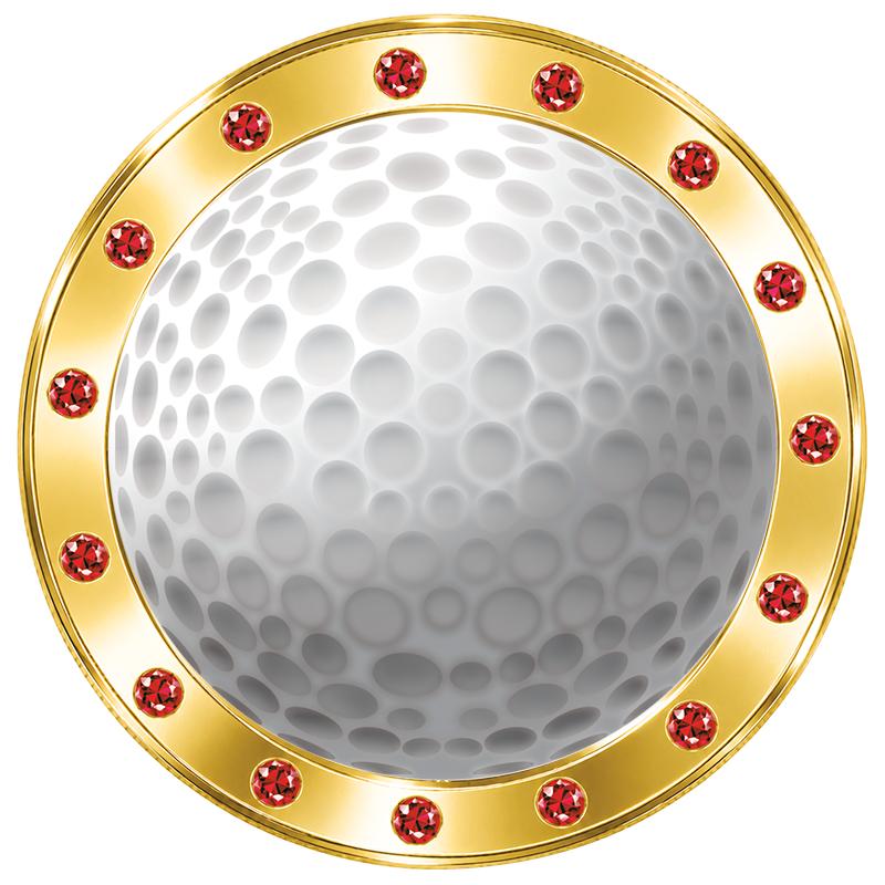 1.3" RED RHINESTONE INSERT PIN