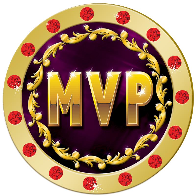 1.3" RED RHINESTONE INSERT PIN