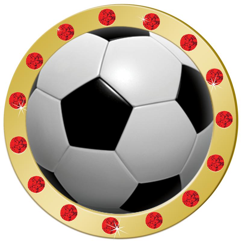 1.3" RED RHINESTONE INSERT PIN