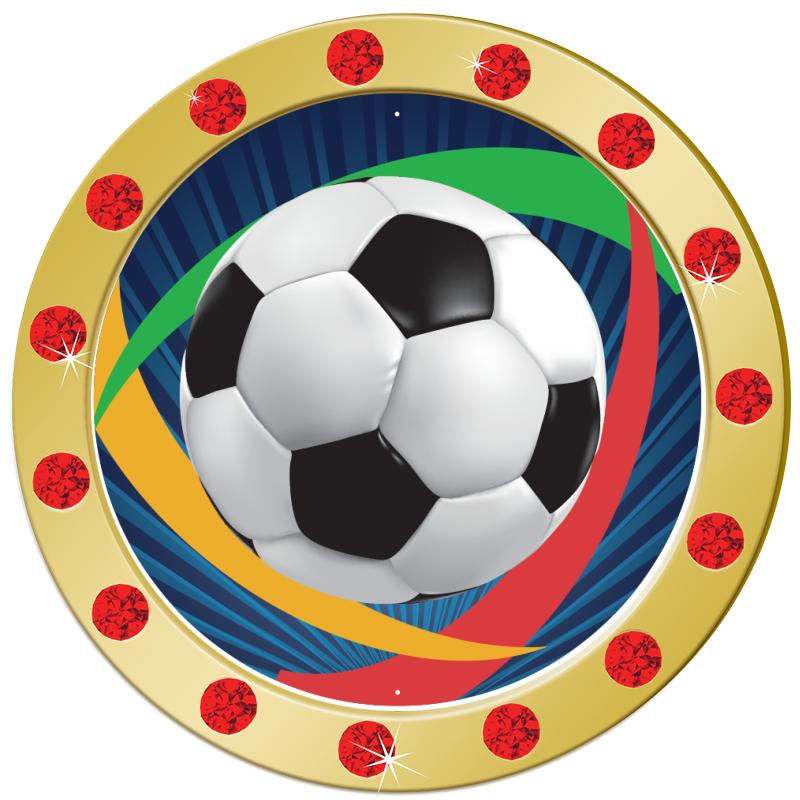 1.3" RED RHINESTONE INSERT PIN