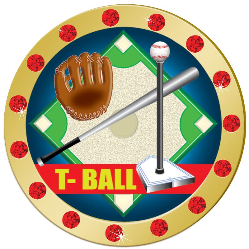 1.3" RED RHINESTONE INSERT PIN