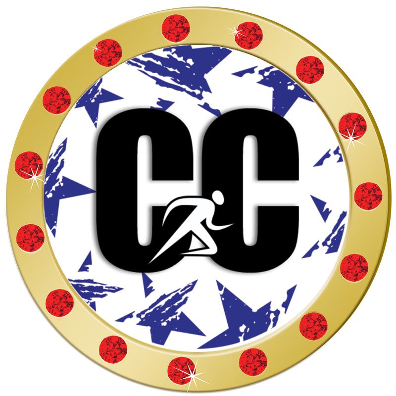 1.3" RED RHINESTONE INSERT PIN