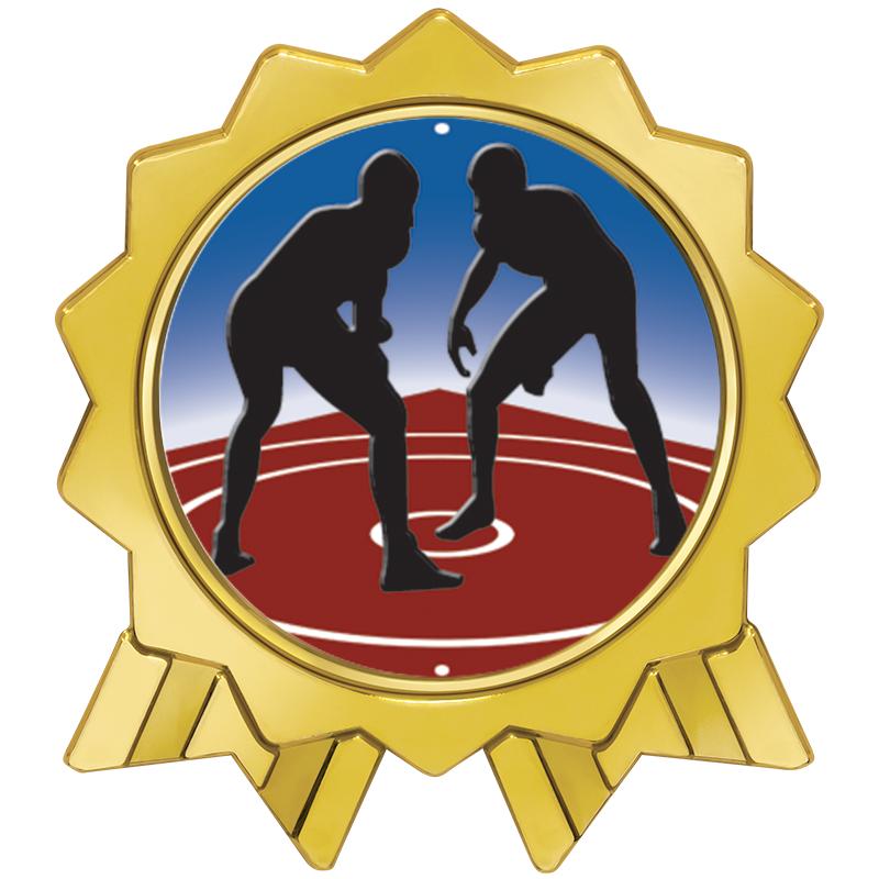 1.375x1.6 ROSETTE RBN INS PIN