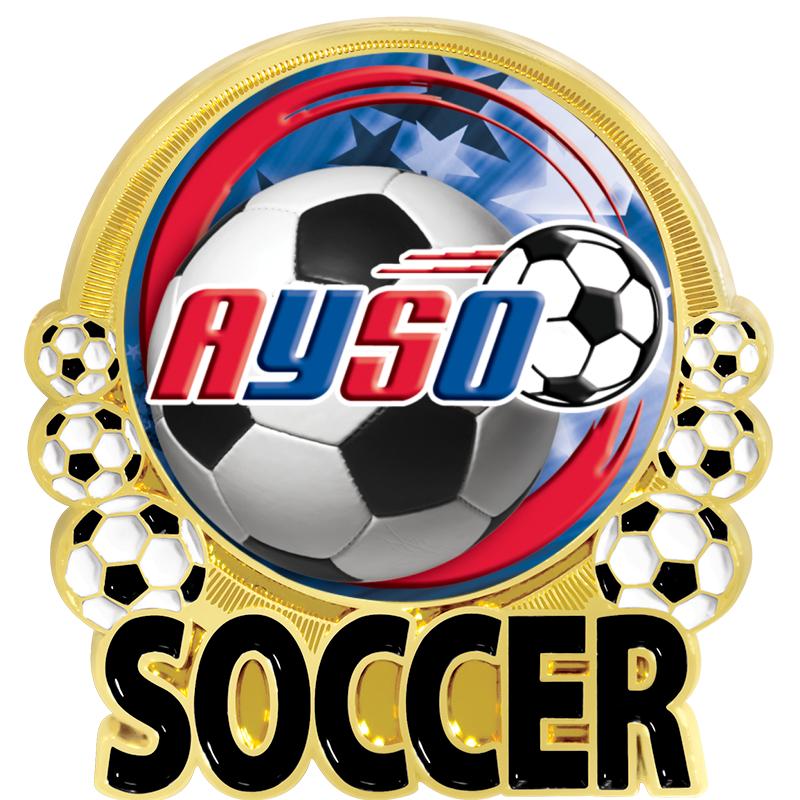 1.5" SOCCER BALLS INS PIN GLD