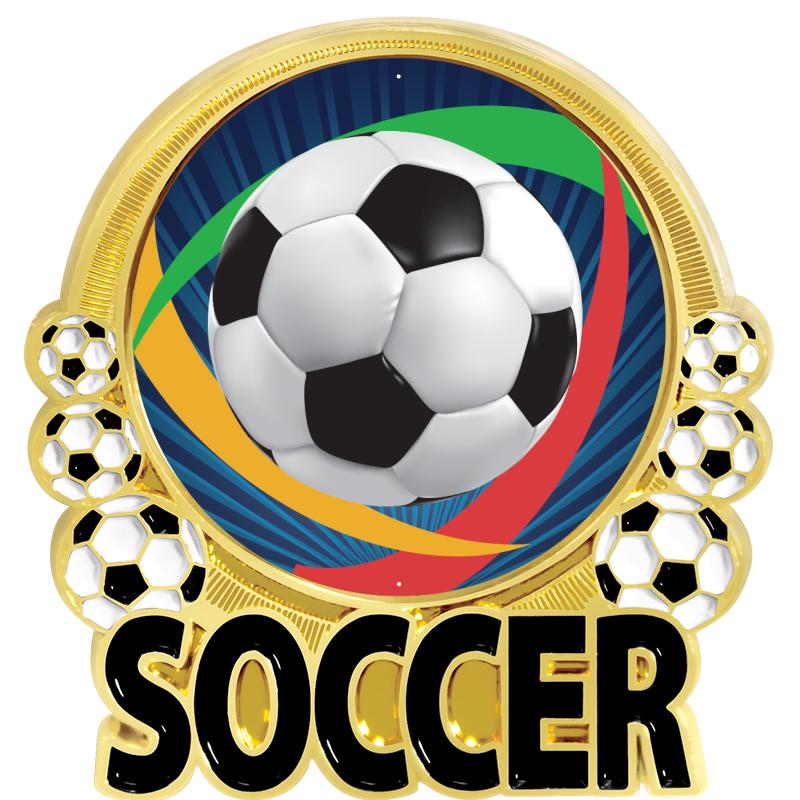 1.5" SOCCER BALLS INS PIN GLD