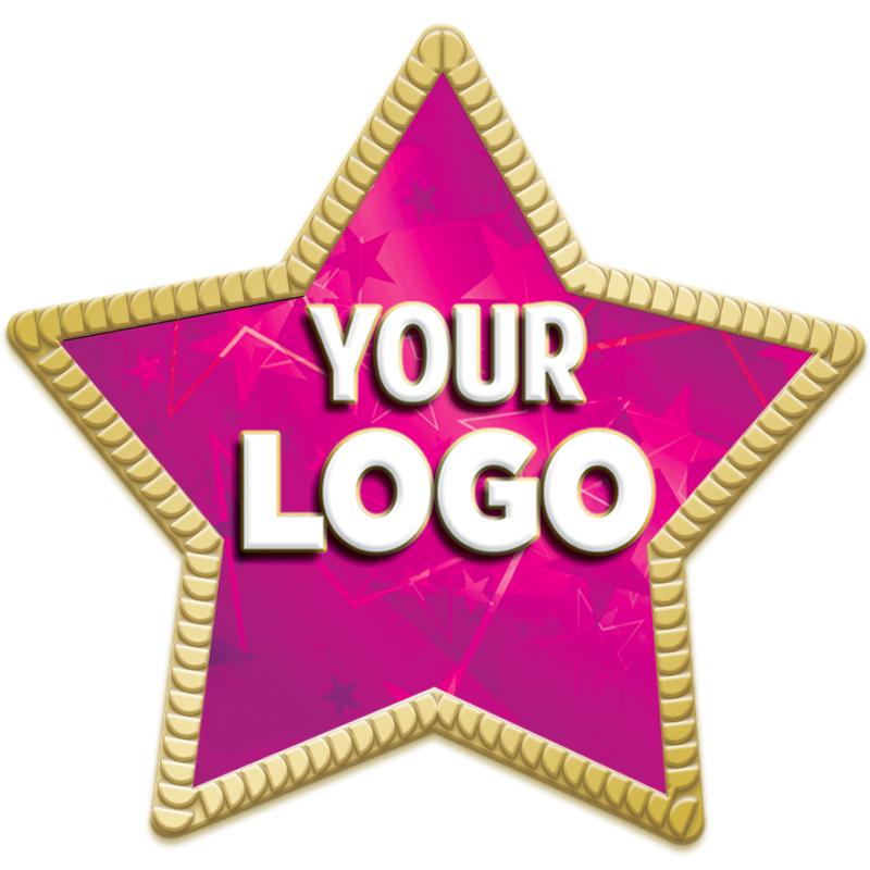 1.5"Wx1.5"H STAR INSERT PIN