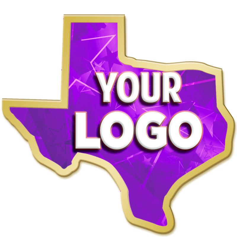 1.19" TEXAS INSERT PIN GOLD