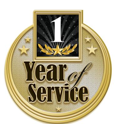 1 Year Service Insert Pin