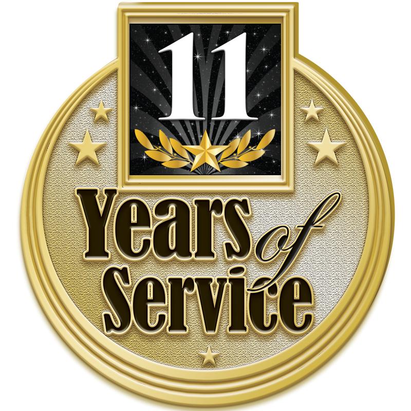 1.2"Wx1.3"H MULTI YRS SERV PIN