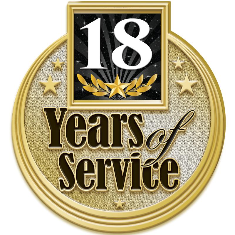 1.2"Wx1.3"H MULTI YRS SERV PIN