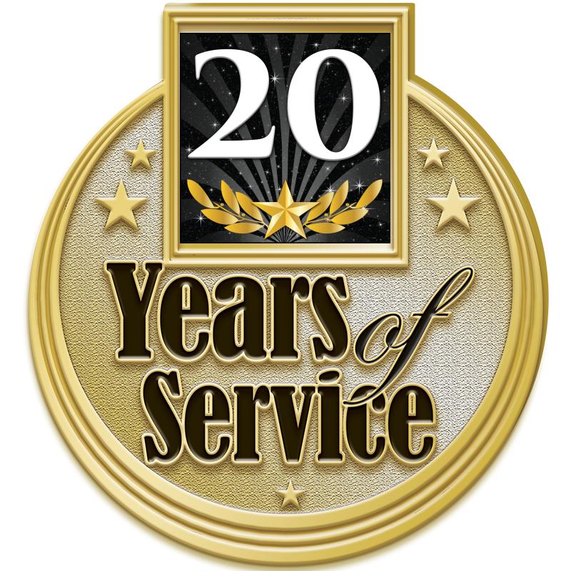 1.2"Wx1.3"H MULTI YRS SERV PIN