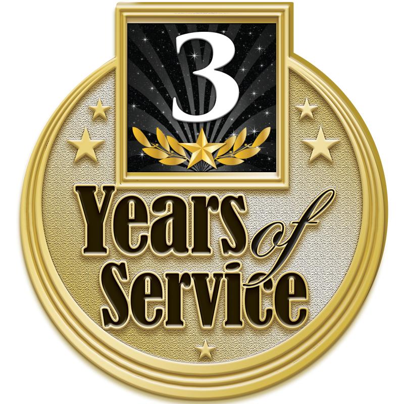 1.2"Wx1.3"H MULTI YRS SERV PIN