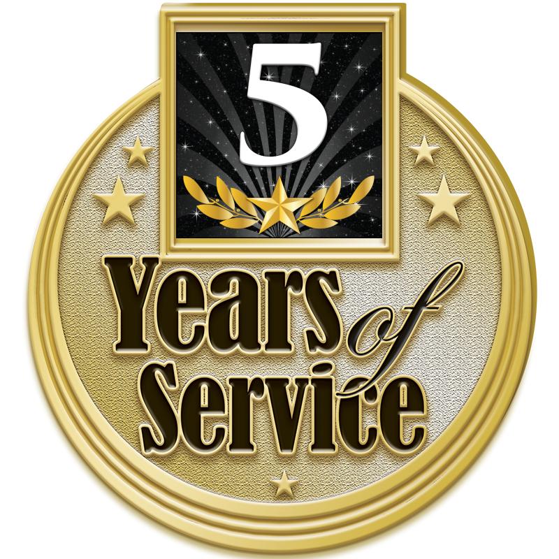 1.2"Wx1.3"H MULTI YRS SERV PIN