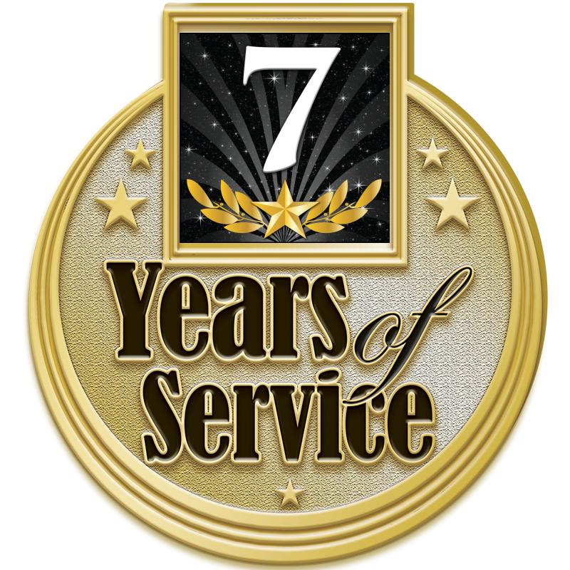 1.2"Wx1.3"H MULTI YRS SERV PIN