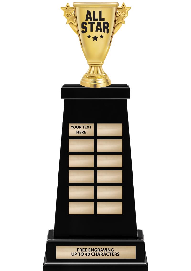 18"VARSITY PERPTUAL TRP W FIG