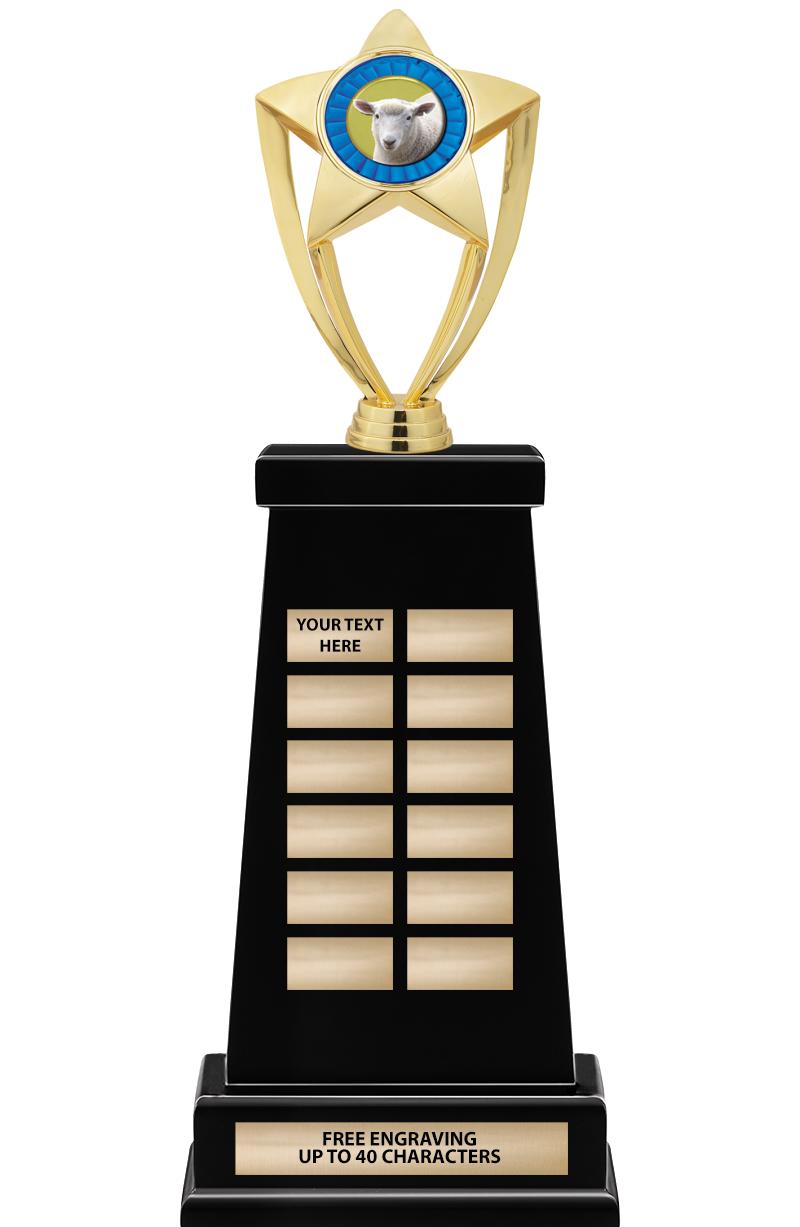 18"VARSITY PERPTUAL TRP W FIG