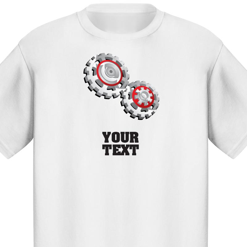 COTTON S/S TSHIRT WITH TEXT