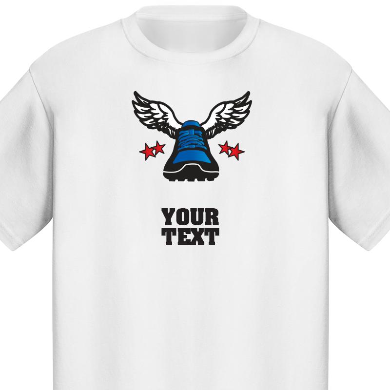 COTTON S/S TSHIRT WITH TEXT