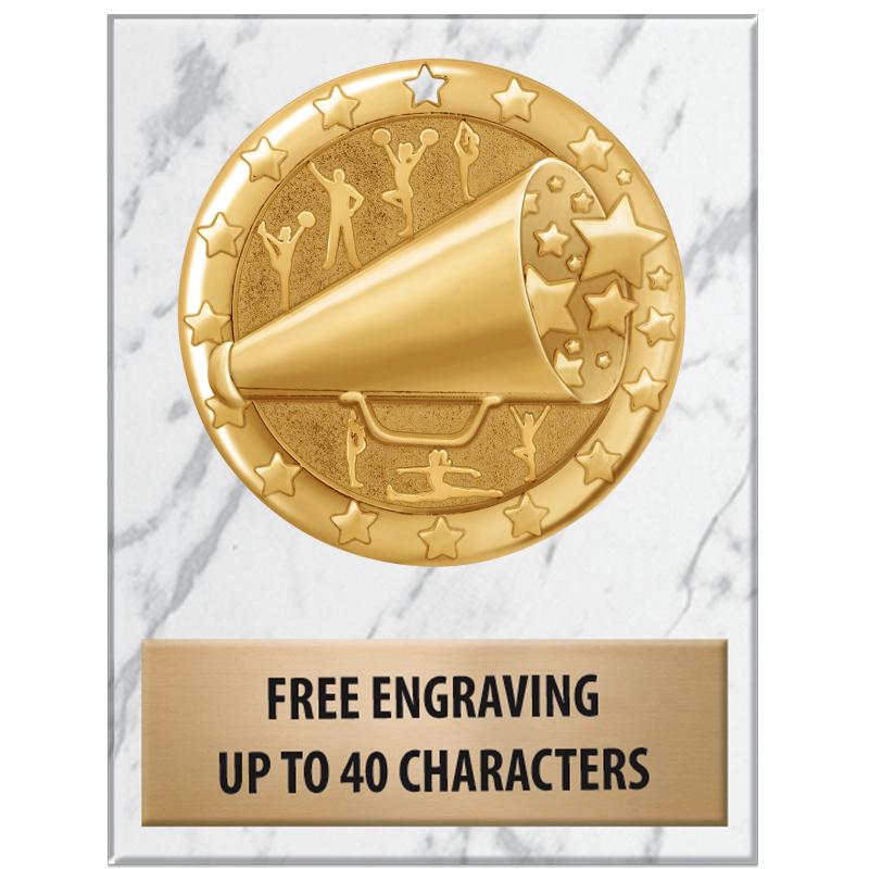 3x4"WHT MARBLE BLAZE PAPERWGHT