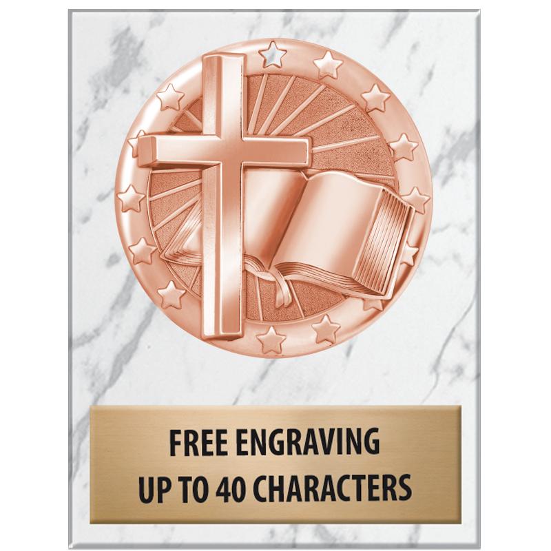 3x4"WHT MARBLE BLAZE PAPERWGHT