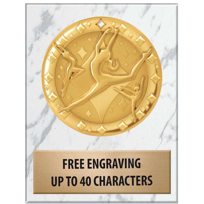 3x4"WHT MARBLE BLAZE PAPERWGHT