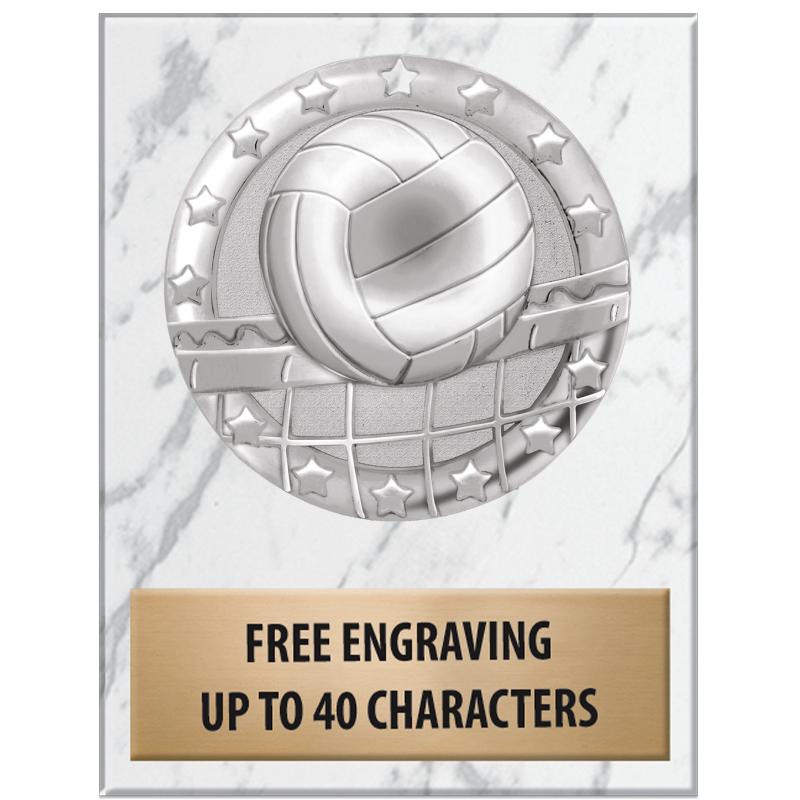 3x4"WHT MARBLE BLAZE PAPERWGHT