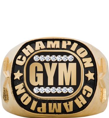 Gymnastics Gold Championship Ring