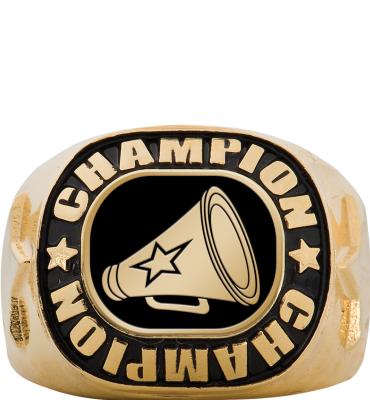 Cheer Gold Championship Ring
